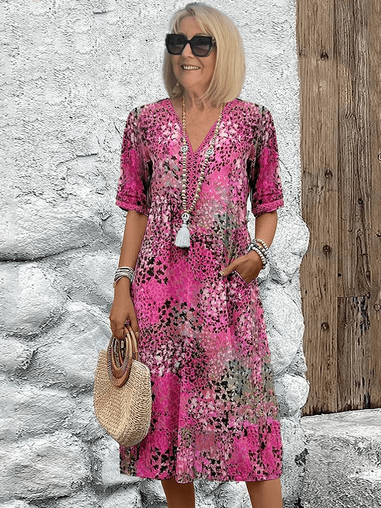 Sandra – Ocean Breeze Summer Dress