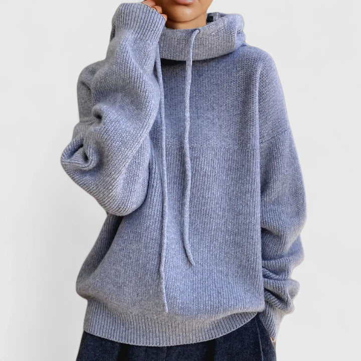 Stella – Cosy Knit Hoodie