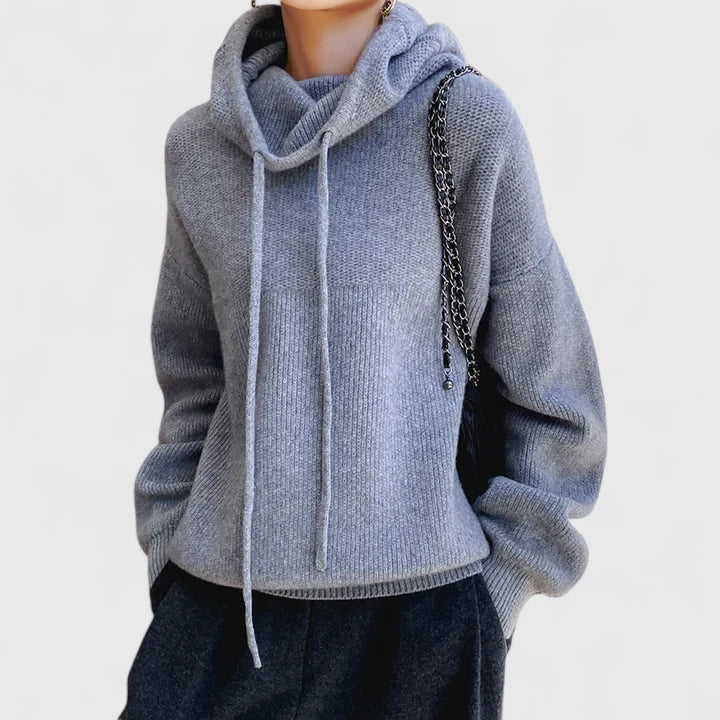 Stella – Cosy Knit Hoodie