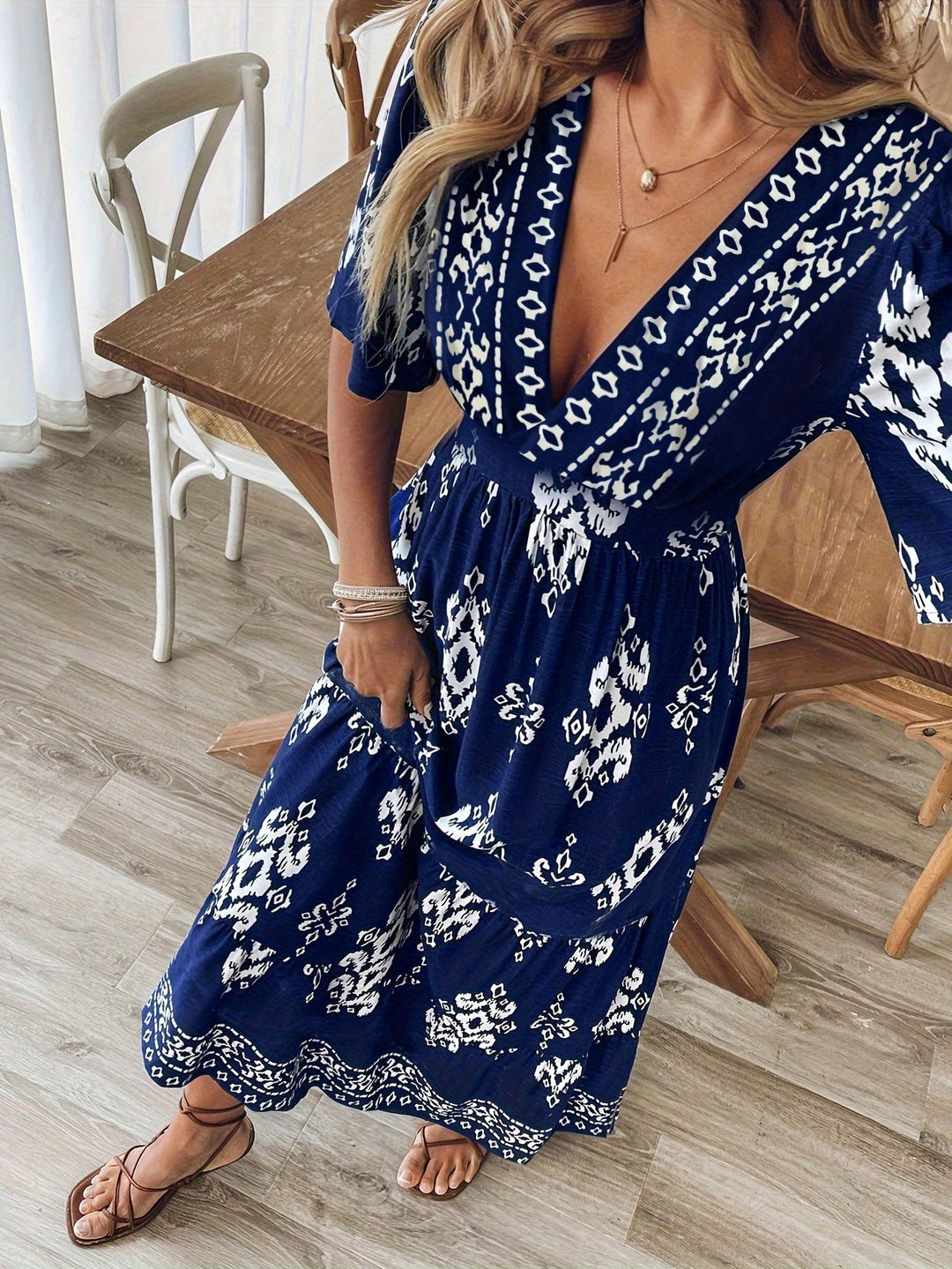 Judith – Vintage Boho Maxi Dress