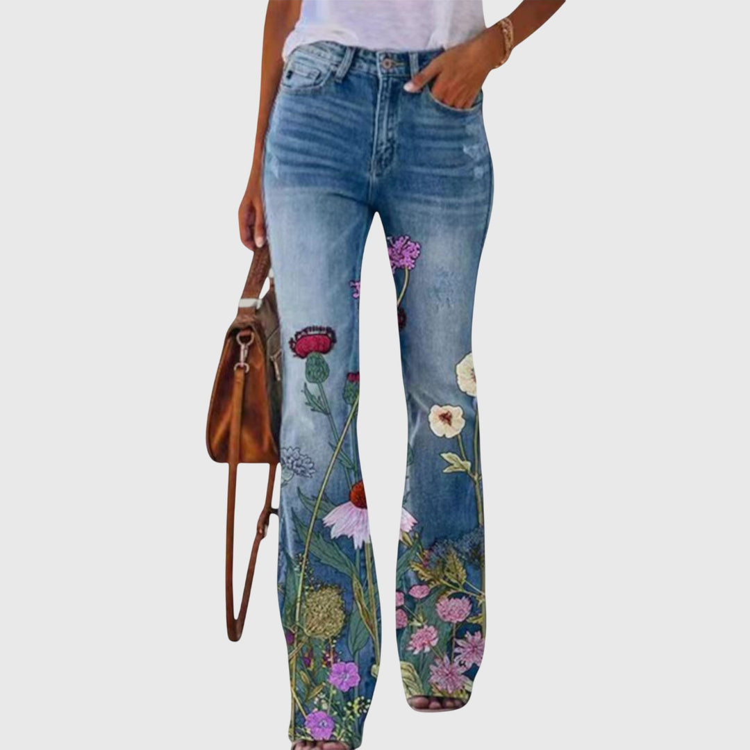 Gretchen – Floral Print Pants