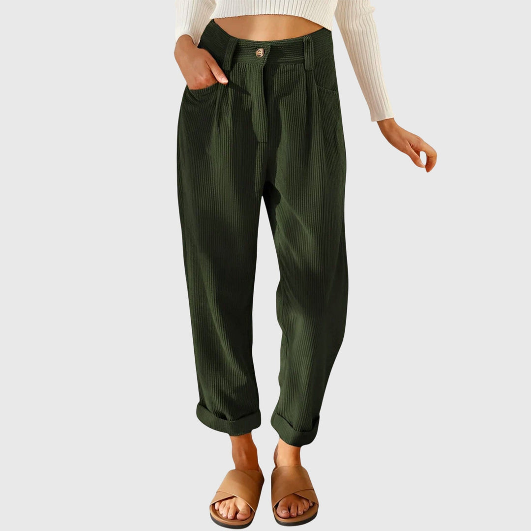 Zelpha – Modern Cord Pants