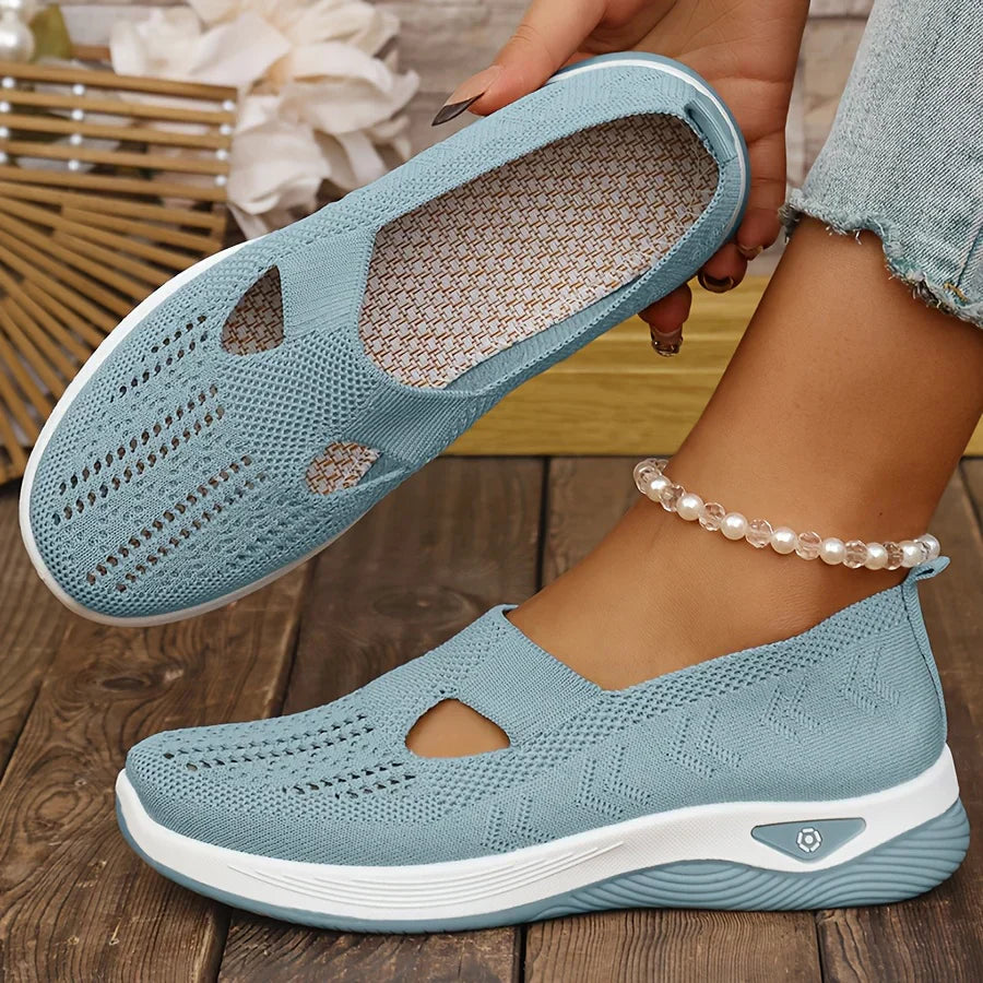 Edna – Knit Slip-On Comfort Sneakers