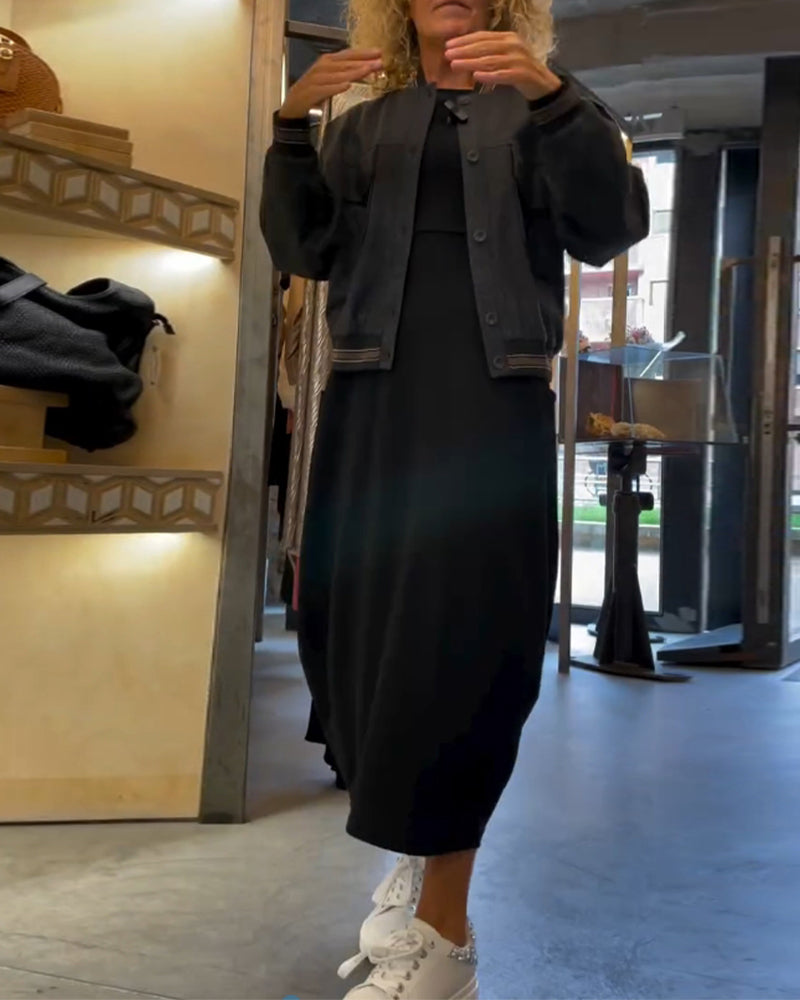 Cora – Casual Chic Midi Dress