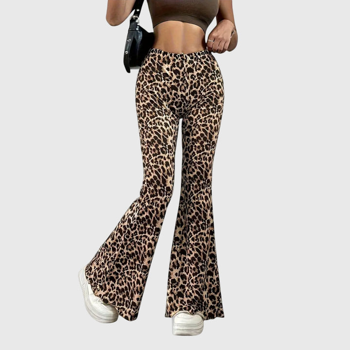 Leticia – Printed Bootcut Pants