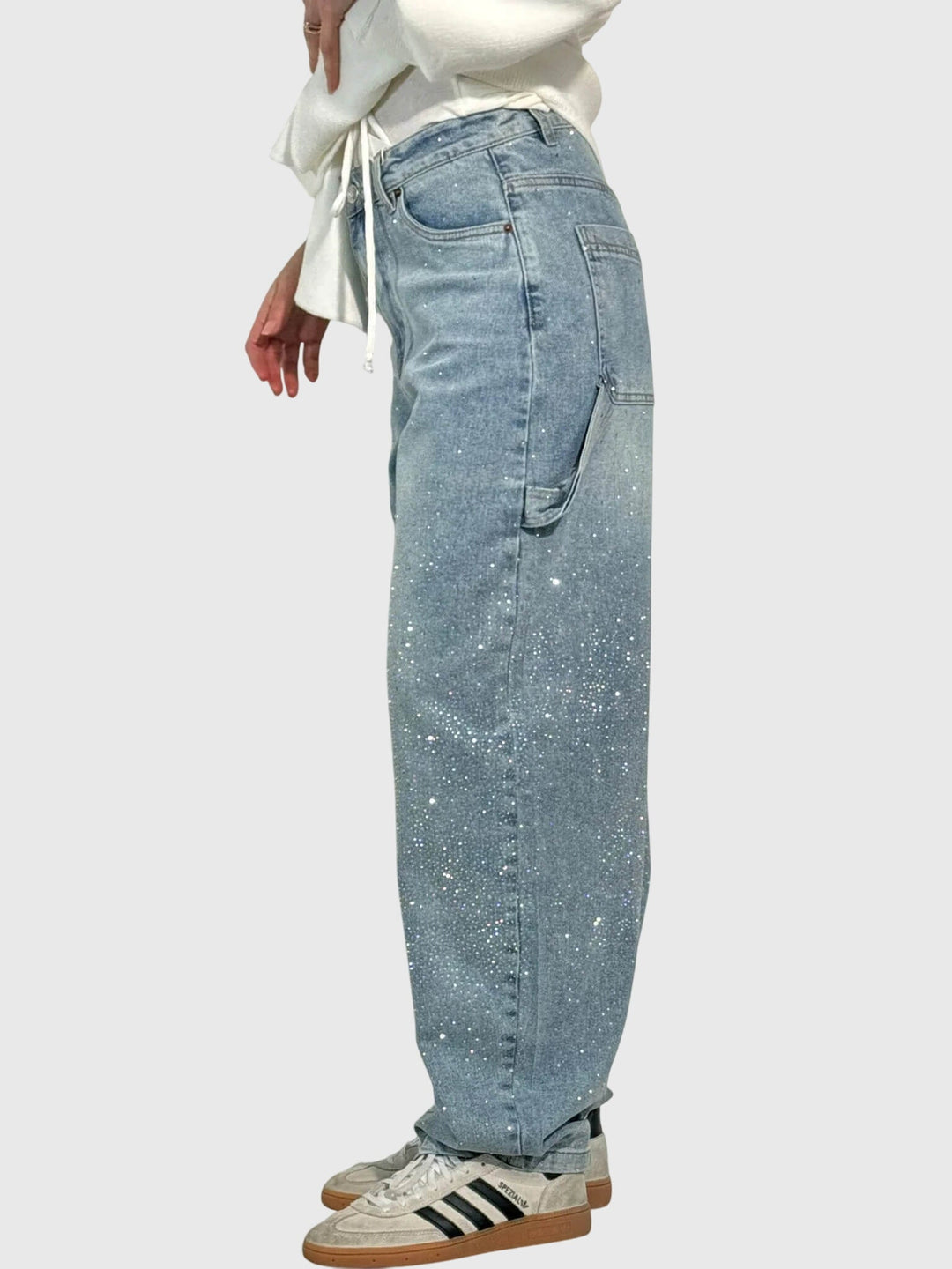 Wilhelmina – Diamond Weave Tailored Pants