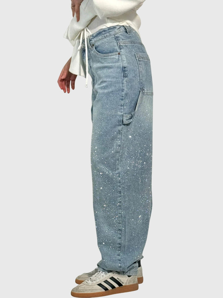 Wilhelmina – Diamond Weave Tailored Pants