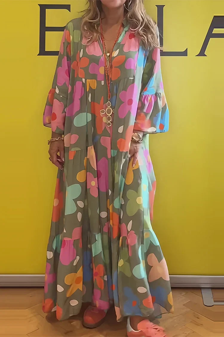 Mabel – Relaxed Fit Floral Maxi Dress