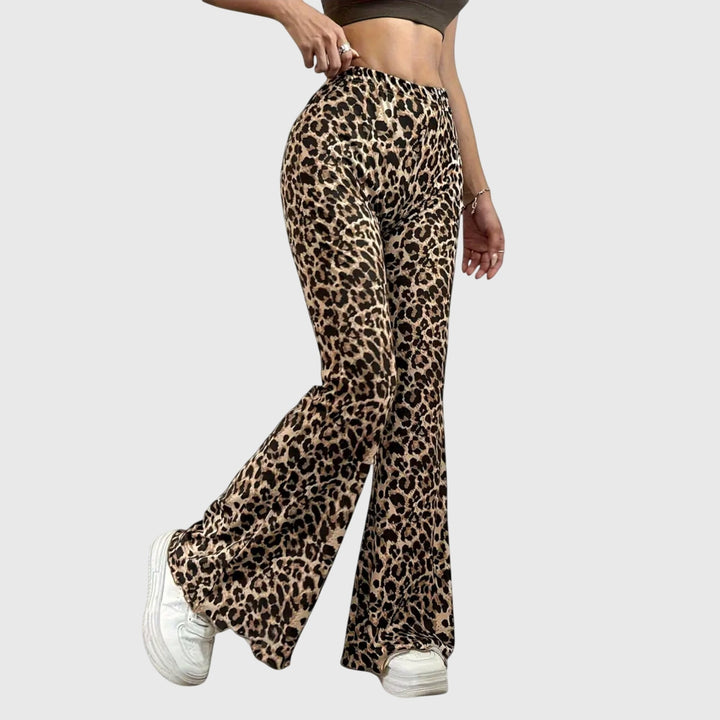Leticia – Printed Bootcut Pants