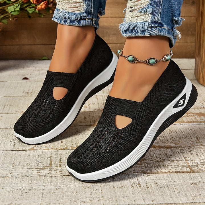 Edna – Knit Slip-On Comfort Sneakers