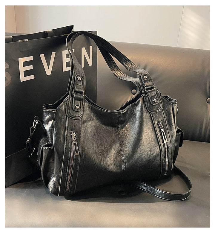 Sally – Classic Leather Tote Bag