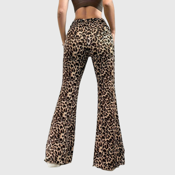 Leticia – Printed Bootcut Pants
