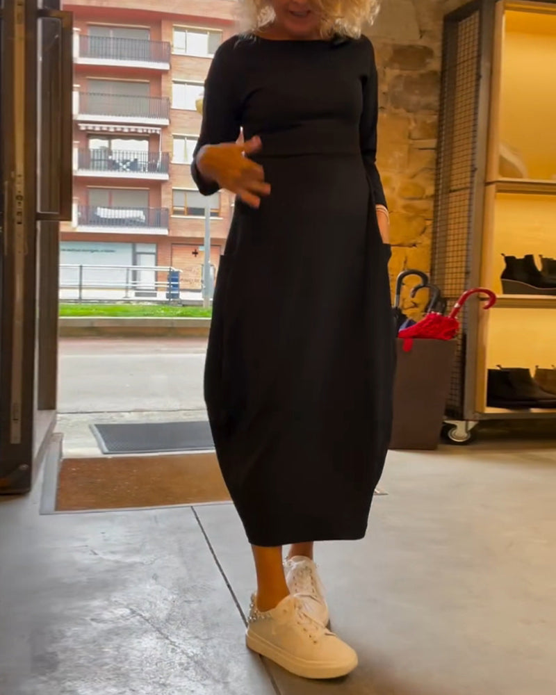 Cora – Casual Chic Midi Dress