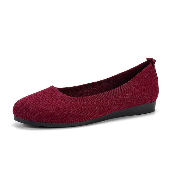 Rosemary – Bicolour Flat Mule