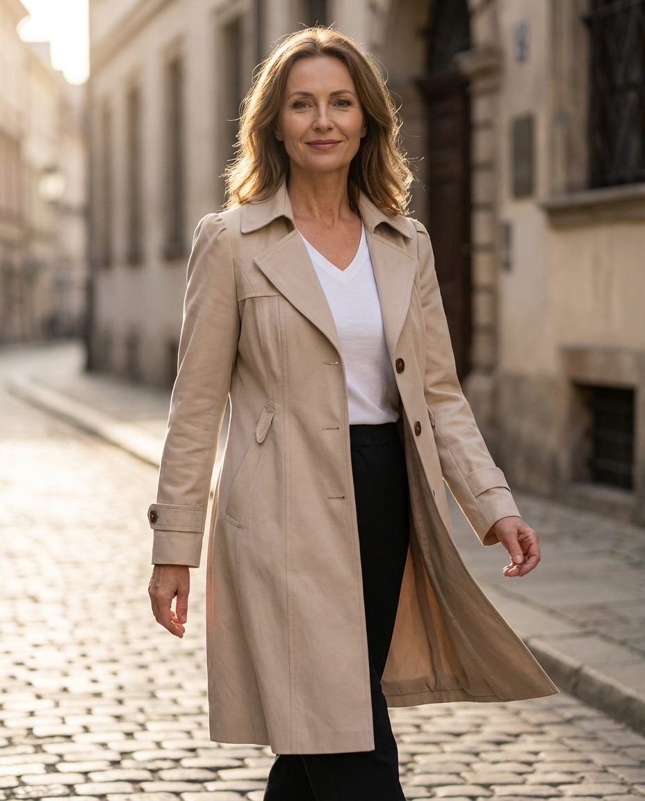 Elaine – Elegant Vintage Style Summer Coat