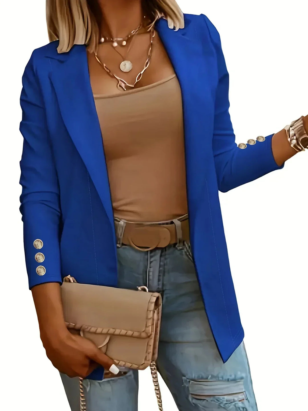 Teresa – Classic Leather Moto Jacket