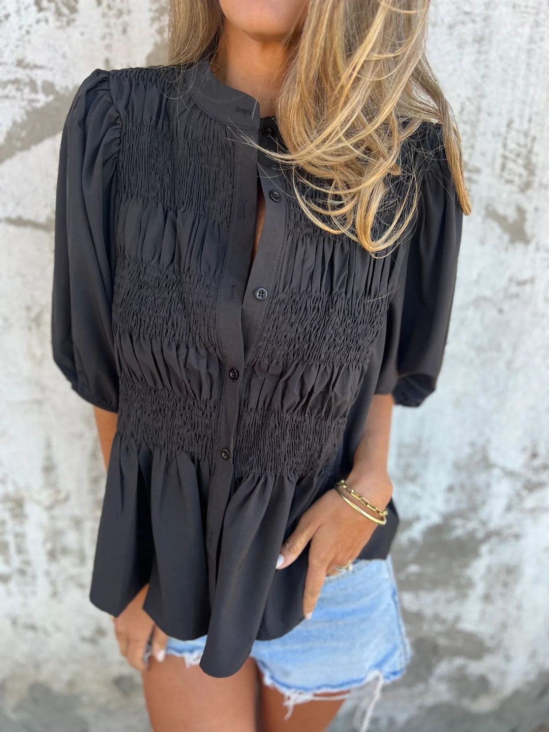 Mavis – Casual Plain Flannel