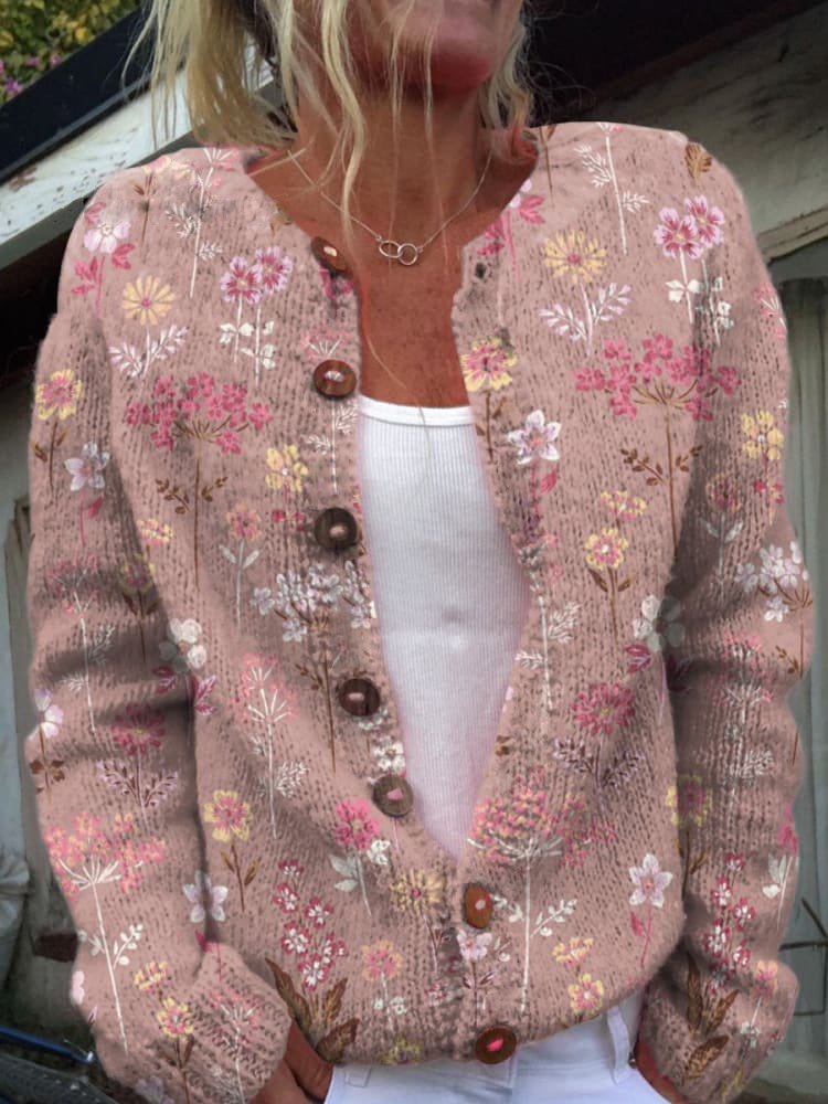 Flora – Vintage Floral Cardigan