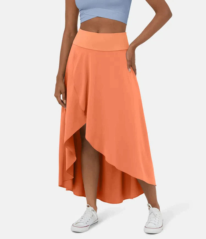 Amelie – Elegant Asymmetric Midi Skirt