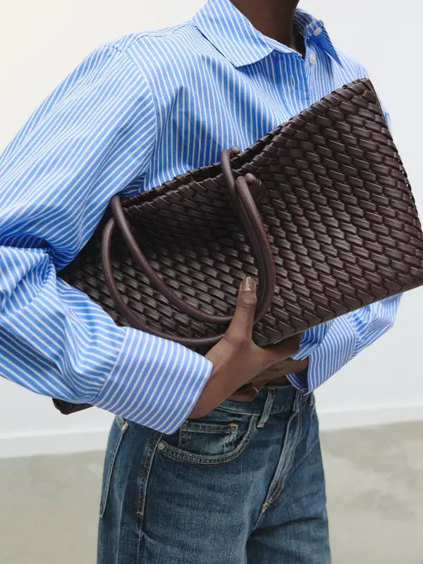 Teresa – Elegant Woven Casual Tote Bag
