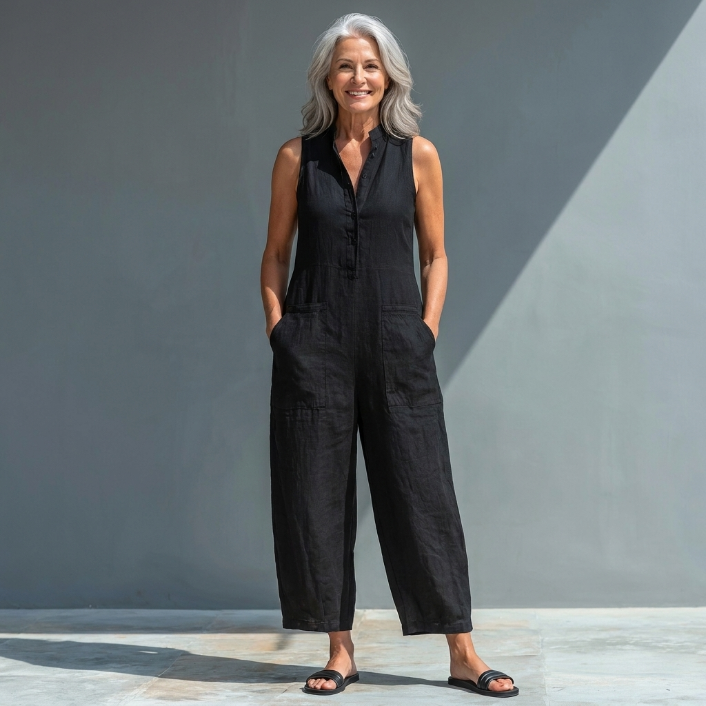 Margery – Relaxed Sleeveless Jumpsuit