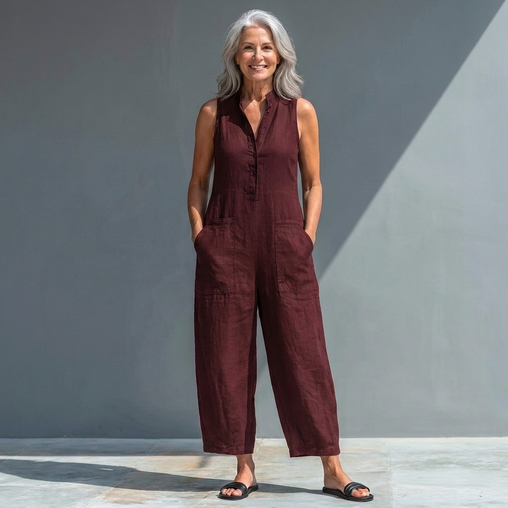 Margery – Relaxed Sleeveless Jumpsuit