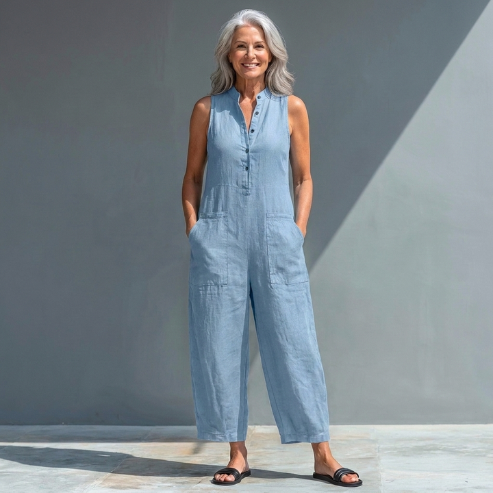 Margery – Relaxed Sleeveless Jumpsuit