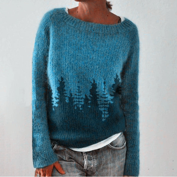 Laurie – Forest Knit Sweater