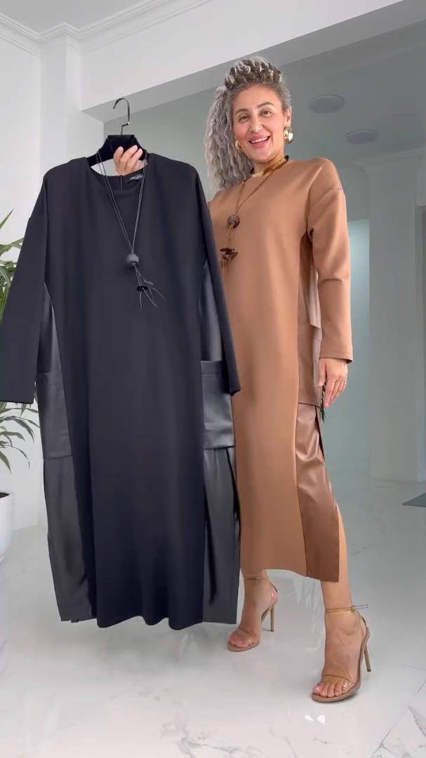 Marilyn – Classic Minimalist Midi Dress