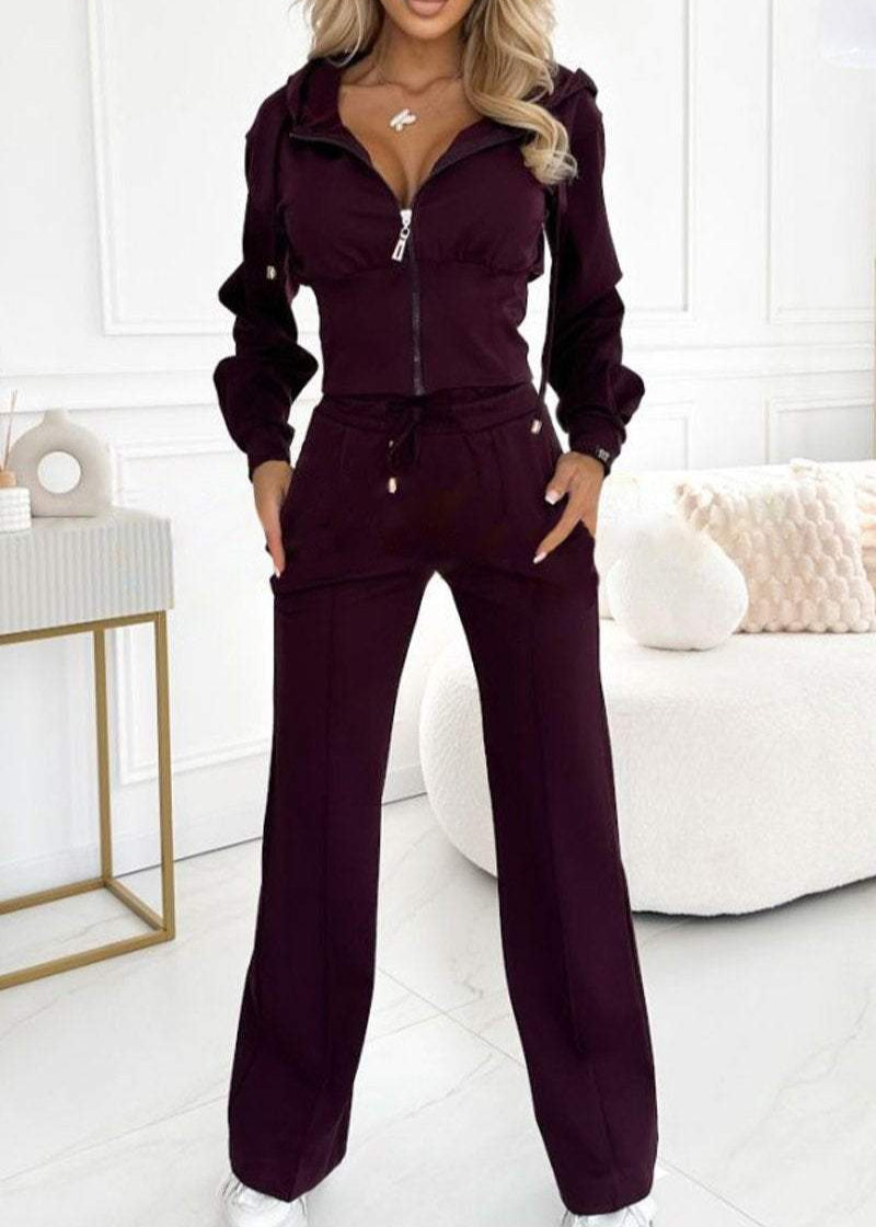 Julie – Oversized Cropped Lounge Set