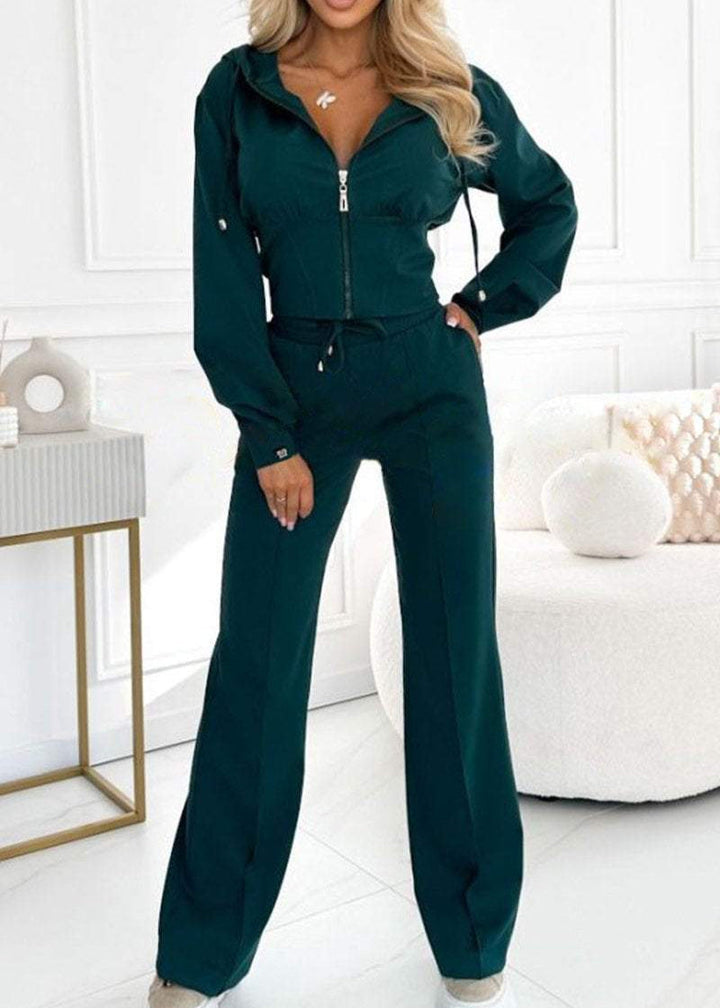 Julie – Oversized Cropped Lounge Set