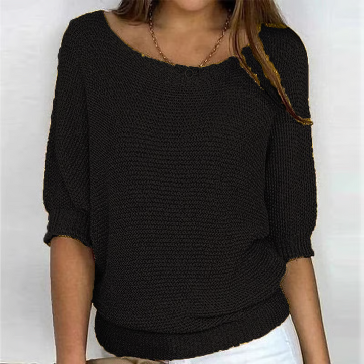 Venetia – Lightweight Summer Top with Three-Quarter Sleeves