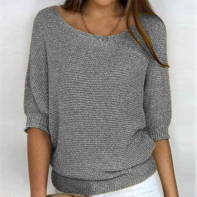 Venetia – Lightweight Summer Top with Three-Quarter Sleeves