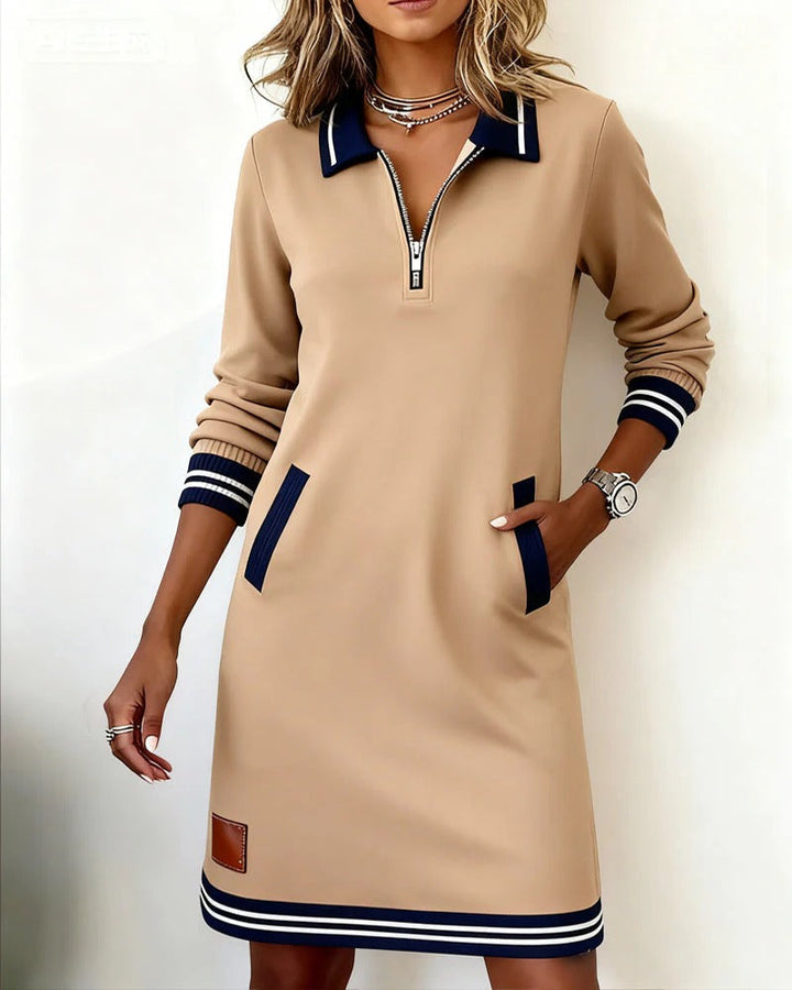Kathleen – Elegant Long Sleeve Dress