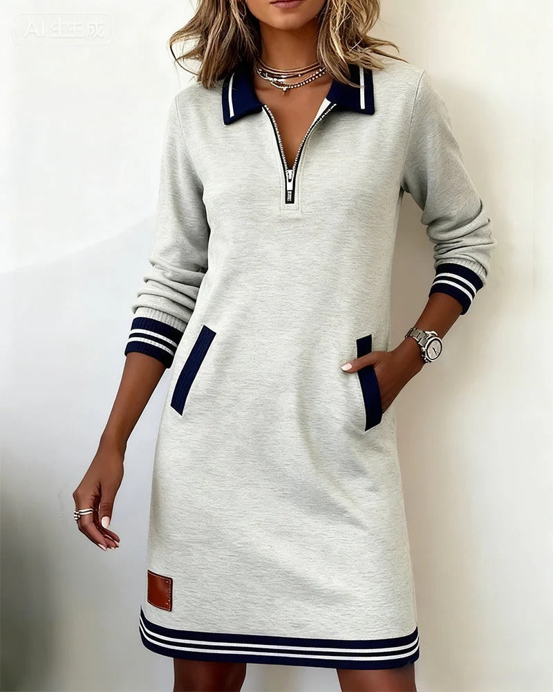 Gloria – Chic Long Sleeve Dress
