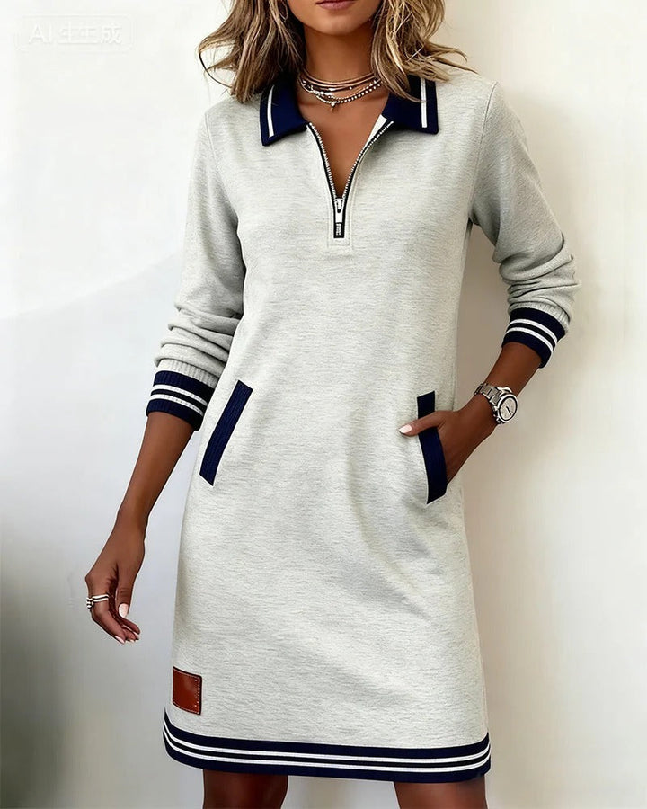 Kathleen – Elegant Long Sleeve Dress