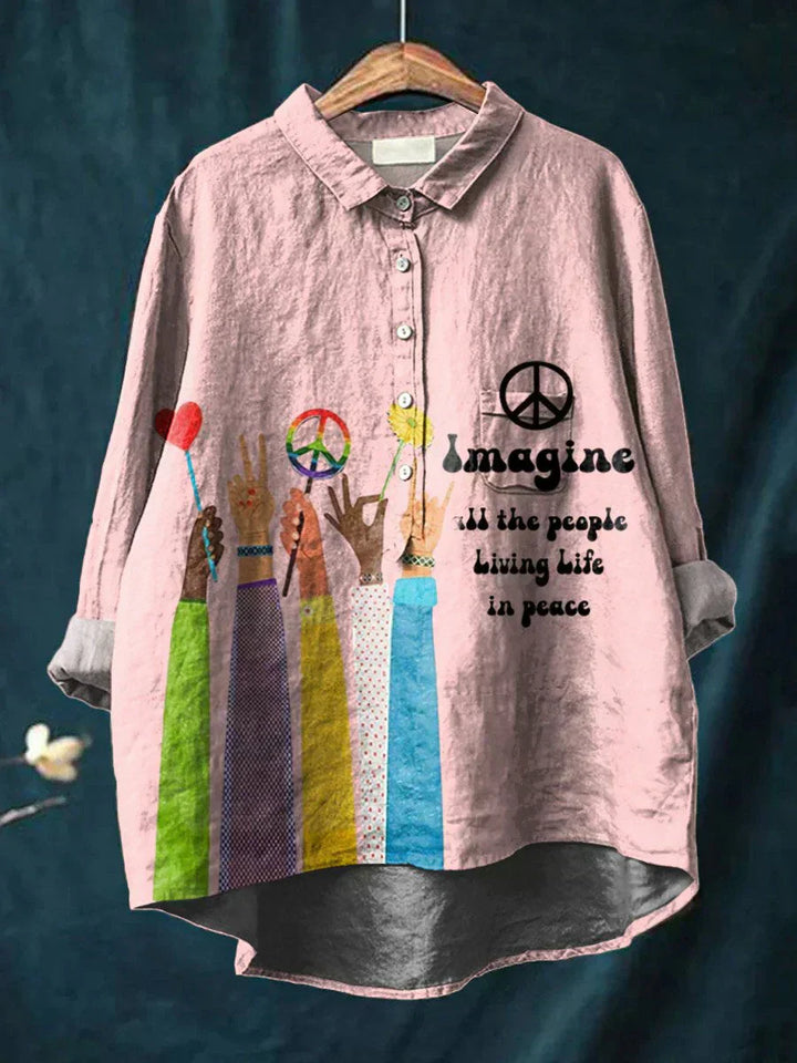 Claudine – Serene Art Shirt