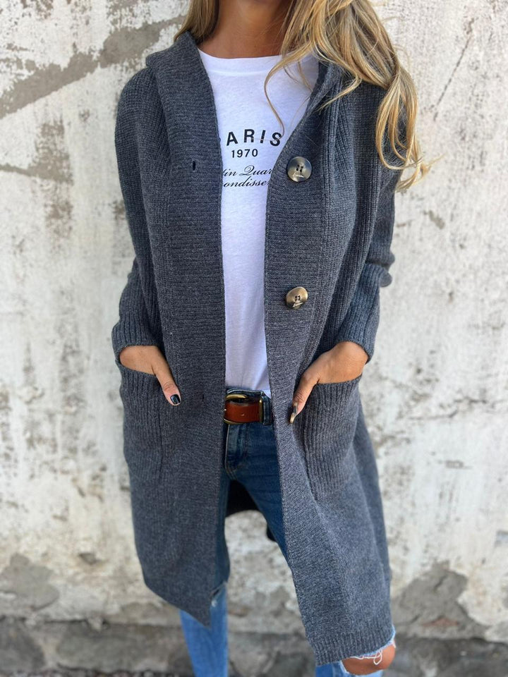 Veronica – Chic Long Knit Cardigan