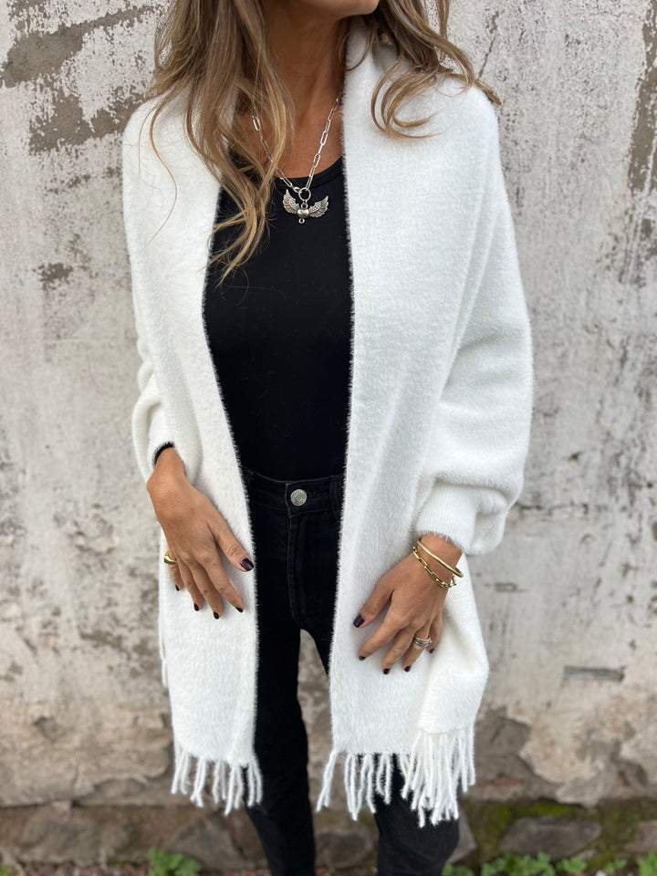 Teresa – Elegant Drape Cardigan
