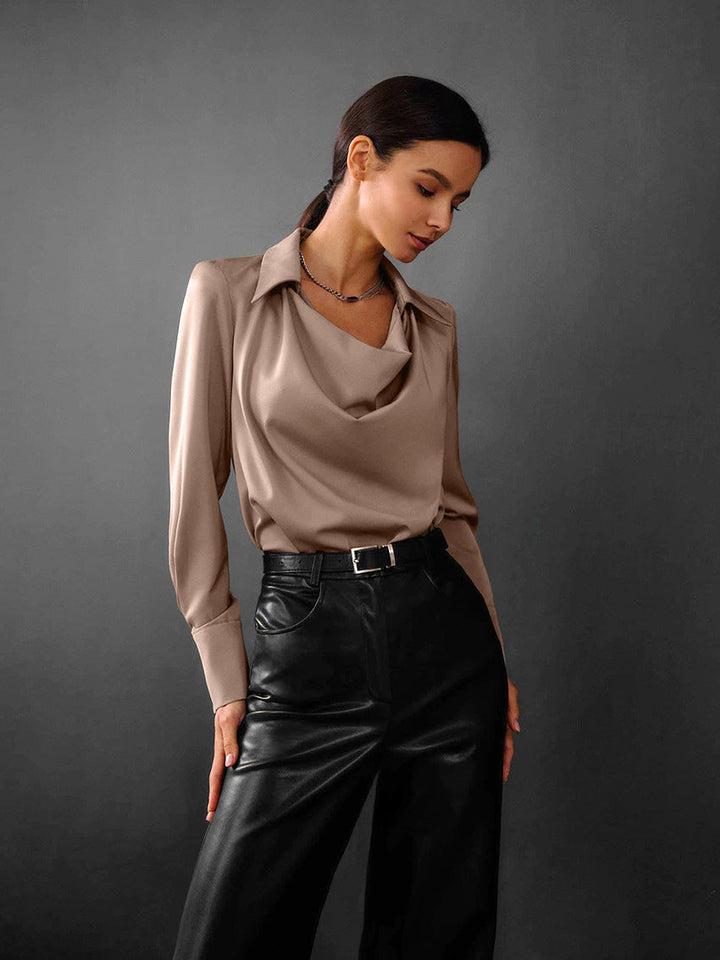 Eileen – Casual V-Neck Wrap Top