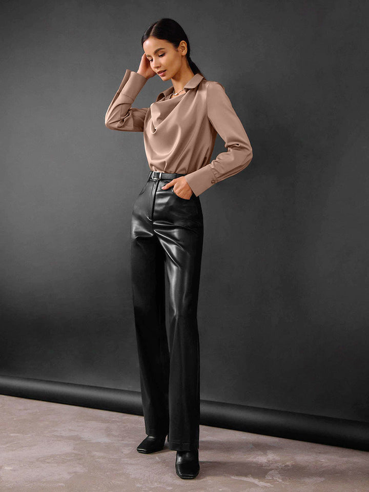 Eileen – Casual V-Neck Wrap Top