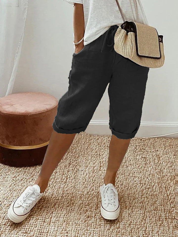 Margaret – Relaxed Pull-On Shorts