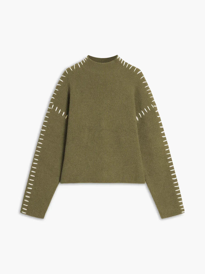 Agnes – Cosy Ribbed Knit Sweater