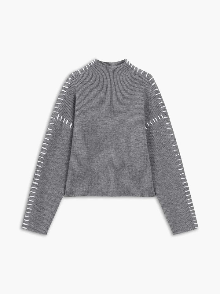 Agnes – Cosy Ribbed Knit Sweater