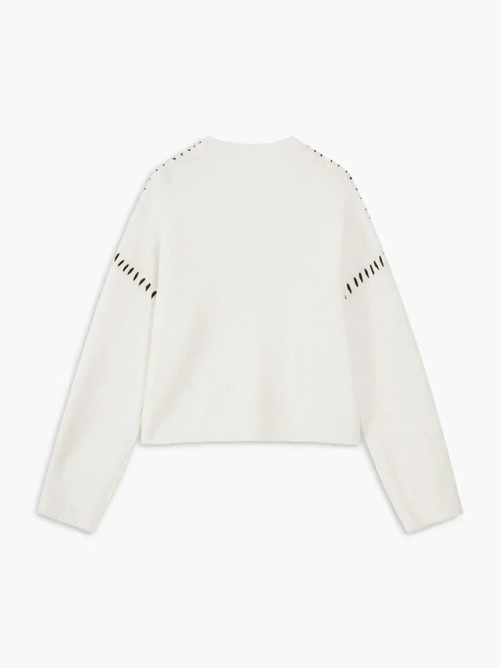 Agnes – Cosy Ribbed Knit Sweater
