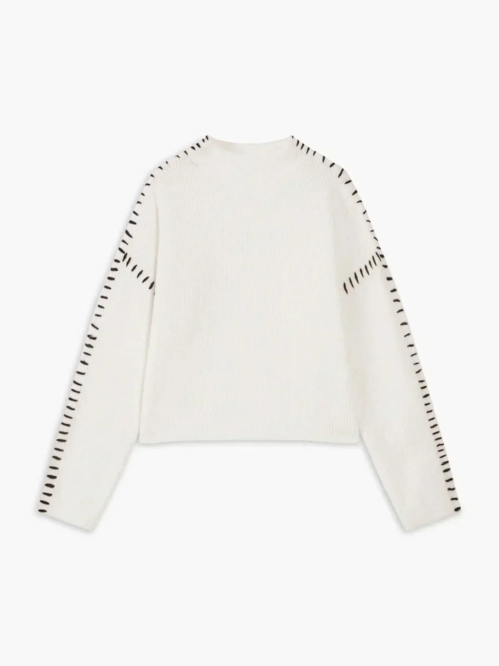 Agnes – Cosy Ribbed Knit Sweater