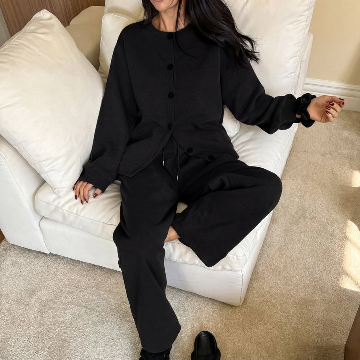 Maisie – Relaxed Button-Up Two-Piece Set