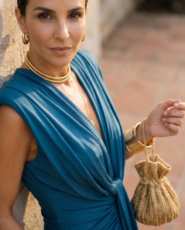 Leonore – Draped Evening Dress