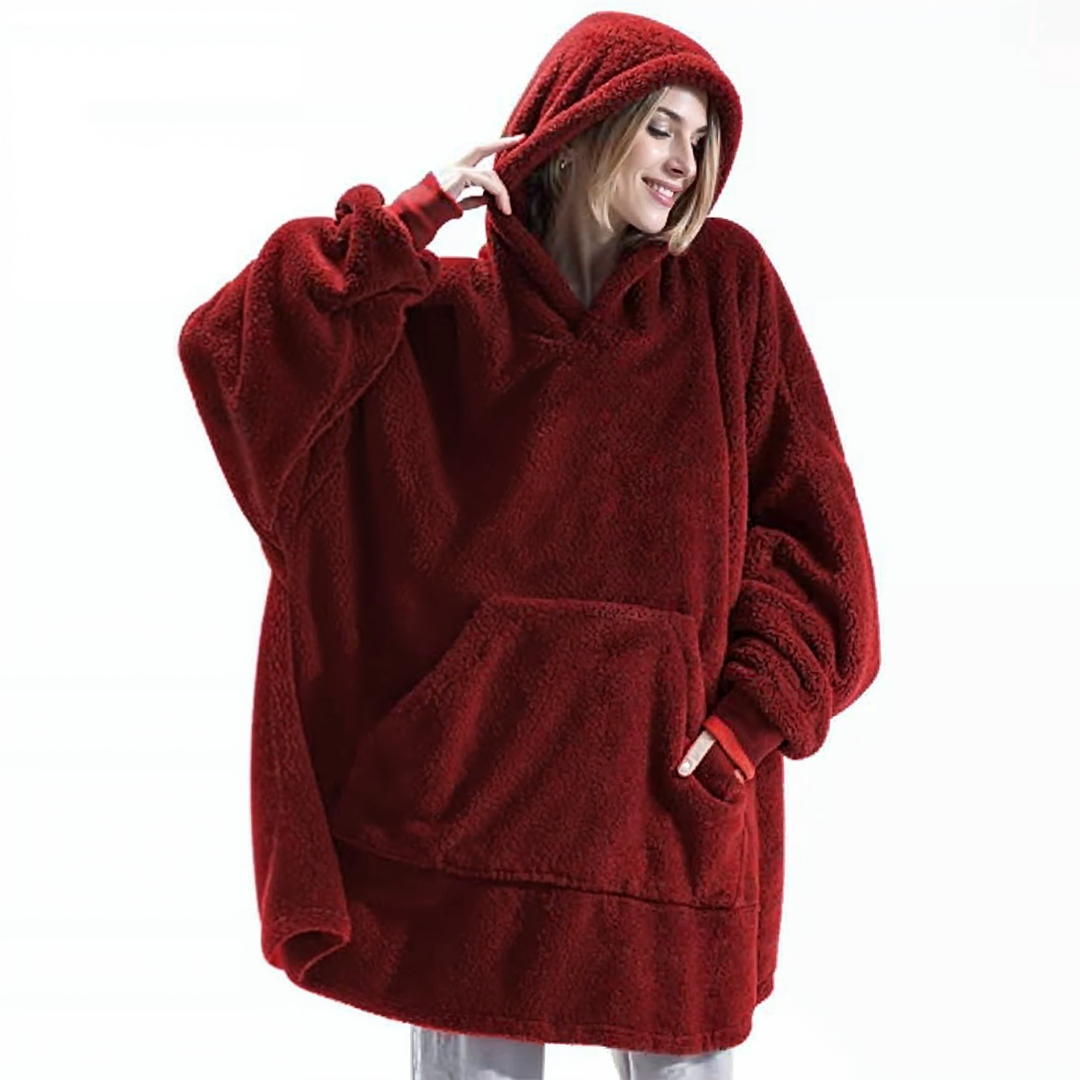 Mavis – Fleece-Lined Oversized Hoodie