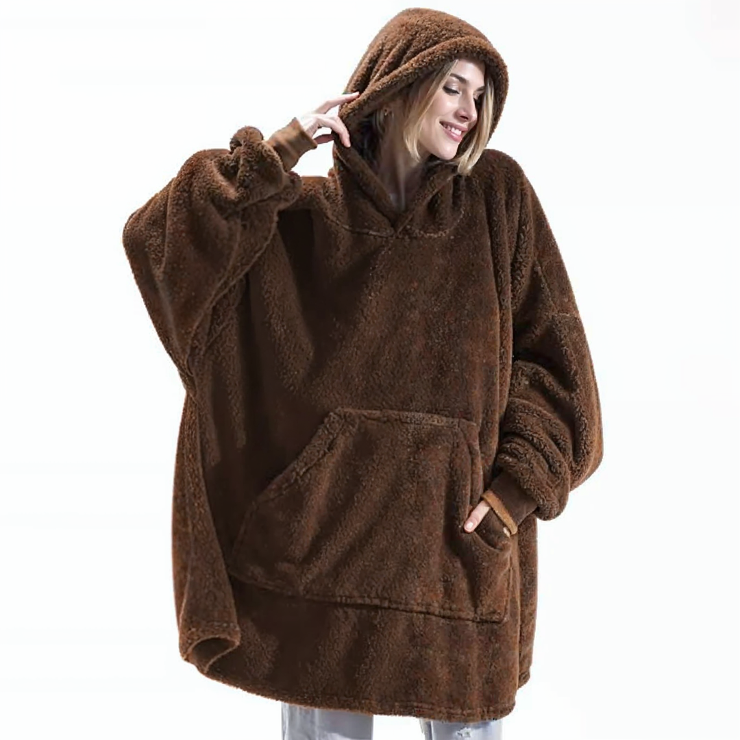 Mavis – Fleece-Lined Oversized Hoodie